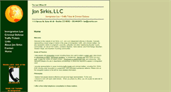 Desktop Screenshot of jonsirkis.com