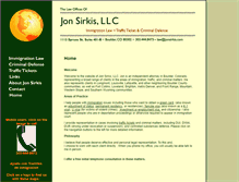 Tablet Screenshot of jonsirkis.com